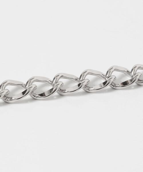 ITEMS URBANRESEARCH(アイテムズ アーバンリサーチ)の「Chain 830-63(チャーム・メンズ・シルバー・0)」の3枚目の写真