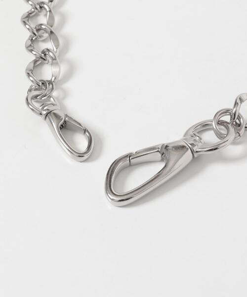 ITEMS URBANRESEARCH(アイテムズ アーバンリサーチ)の「Chain 830-63(チャーム・メンズ・シルバー・0)」の2枚目の写真