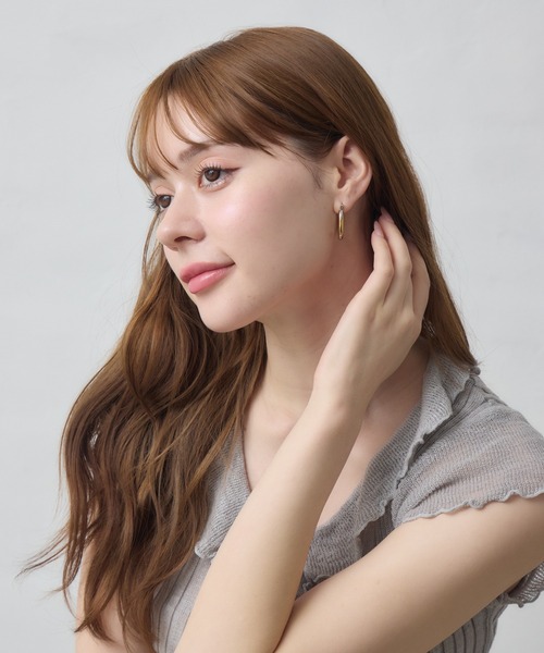 Siel(シエル)の「バイカラーメタルピアス(ピアス(両耳用)・レディース・シルバー系その他/シルバー系その他2・FREE)」の12枚目の写真