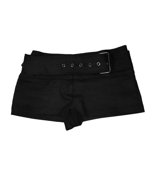 THEAIRTOWN(ジエアタウン)の「micro belt cotton shorts(その他パンツ・レディース・ブラック/ダークグレー・FREE)」の19枚目の写真