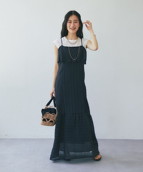 La boutique BonBon（ラブティックボンボン）の「【タランゴ】ハンドメイドライナー付きかごバッグ（トートバッグ・レディース・ブラック・FREE）」の4枚目の写真