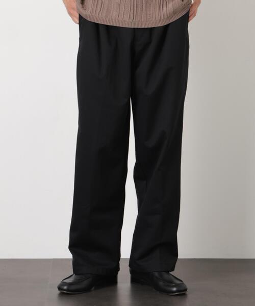 NORMANBROS(ノーマンブロス)の「NORMANBROS/NORMANBROS別注 2タックパンツ(その他パンツ・メンズ・ベージュ/ブラック・M/L)」の10枚目の写真