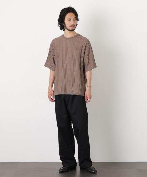 NORMANBROS(ノーマンブロス)の「NORMANBROS/NORMANBROS別注 2タックパンツ(その他パンツ・メンズ・ベージュ/ブラック・M/L)」の11枚目の写真