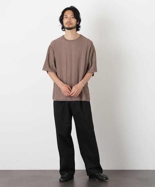 NORMANBROS(ノーマンブロス)の「NORMANBROS/NORMANBROS別注 2タックパンツ(その他パンツ・メンズ・ベージュ/ブラック・M/L)」の12枚目の写真