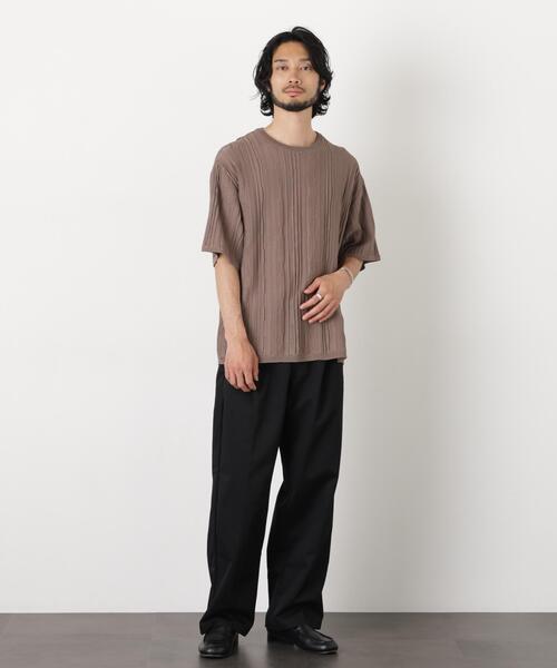 NORMANBROS(ノーマンブロス)の「NORMANBROS/NORMANBROS別注 2タックパンツ(その他パンツ・メンズ・ベージュ/ブラック・M/L)」の13枚目の写真
