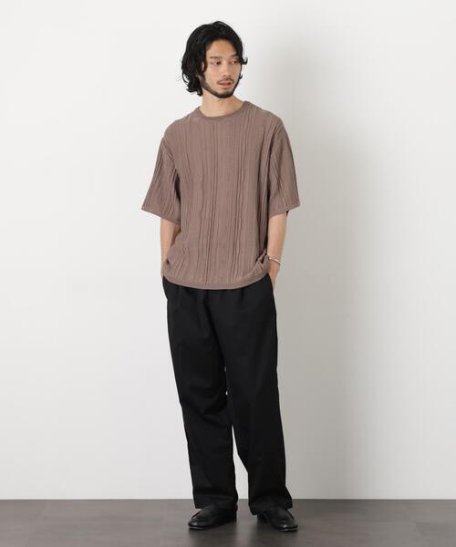 NORMANBROS(ノーマンブロス)の「NORMANBROS/NORMANBROS別注 2タックパンツ(その他パンツ・メンズ・ベージュ/ブラック・M/L)」の14枚目の写真