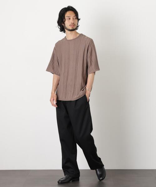 NORMANBROS(ノーマンブロス)の「NORMANBROS/NORMANBROS別注 2タックパンツ(その他パンツ・メンズ・ベージュ/ブラック・M/L)」の15枚目の写真