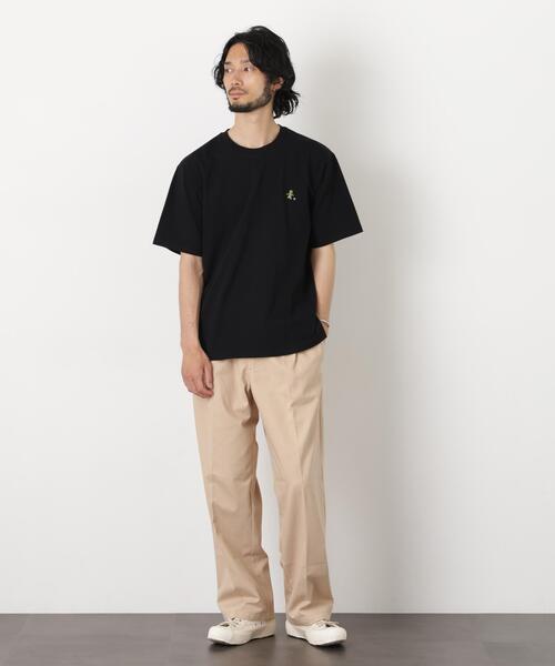 NORMANBROS(ノーマンブロス)の「NORMANBROS/NORMANBROS別注 2タックパンツ(その他パンツ・メンズ・ベージュ/ブラック・M/L)」の4枚目の写真