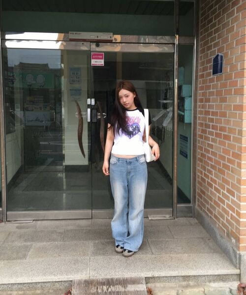 MAINBOOTH（メインブース）の「[KISS] ウィメンズハートTシャツ(ホワイト)（Tシャツ/カットソー・レディース・その他・1/2）」の4枚目の写真