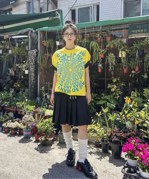GARMENTS FAB(ガーメンツファブ)の「Bingle Bingle Lettering Tee (BLACK)(Tシャツ/カットソー・レディース・その他・LARGE/MEDIUM)」の5枚目の写真