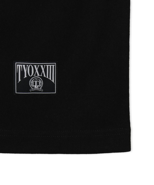 TOKYO 23(トウキョウニジュウサン)の「TOKYO23 Sleeve Line Patch Logo T-shirt / トウキョウ23 スリーブ ライン パッチ ロゴ T-シャツ(Tシャツ/カットソー・メンズ・ホワイト/グレー/ブラック・S/M/L/XL/XXL)」の10枚目の写真