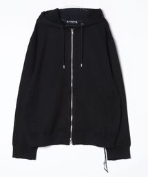GLASS BEADED ZIP UP HOODIE