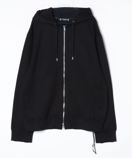 mastermind JAPAN(マスターマインド)の「GLASS BEADED ZIP UP HOODIE(パーカー・メンズ・ブラック・XL)」の1枚目の写真