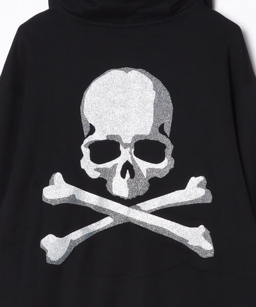 mastermind JAPAN(マスターマインド)の「GLASS BEADED ZIP UP HOODIE(パーカー・メンズ・ブラック・XL)」の3枚目の写真