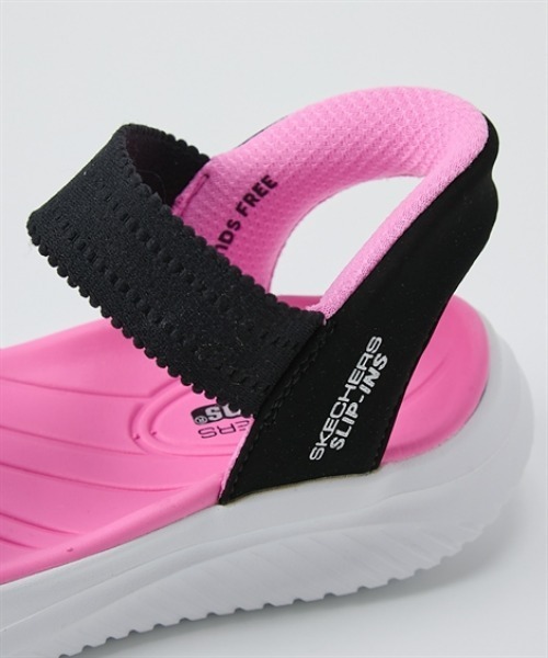 SKECHERS(スケッチャーズ)の「【SKECHERS】サンダル Slip-ins ULTRA FLEX 3.0 スリップインズ(サンダル・キッズ・ピンク・17.0cm/18.0cm/19.0cm/20.0cm/21.0cm/22.0cm/23.0cm)」の6枚目の写真