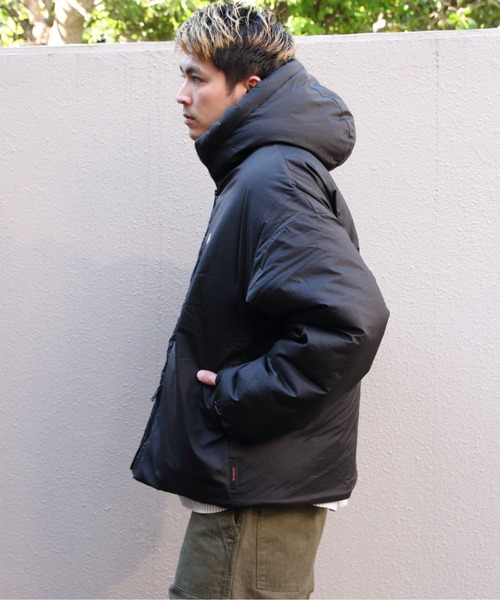 DANTON（ダントン）の「DANTON/ダントン　パーテックスフーデッドジャケット　PERTEX　HOODED JACKET　DT-A0811 PRD（ブルゾン・メンズ・グレー/ブラック・M/S/L）」の6枚目の写真