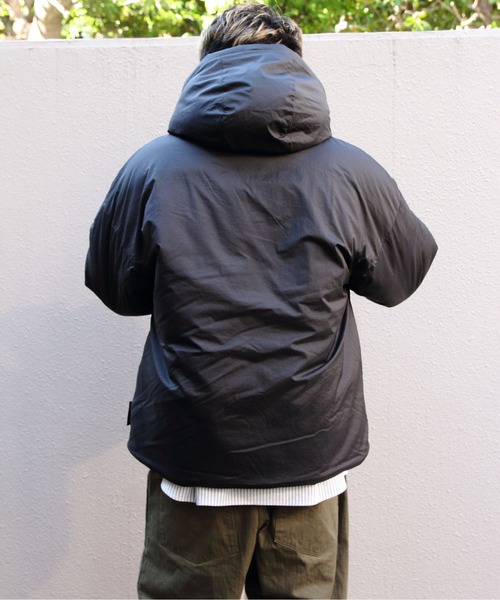 DANTON（ダントン）の「DANTON/ダントン　パーテックスフーデッドジャケット　PERTEX　HOODED JACKET　DT-A0811 PRD（ブルゾン・メンズ・グレー/ブラック・M/S/L）」の7枚目の写真