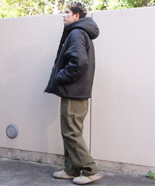 DANTON（ダントン）の「DANTON/ダントン　パーテックスフーデッドジャケット　PERTEX　HOODED JACKET　DT-A0811 PRD（ブルゾン・メンズ・グレー/ブラック・M/S/L）」の9枚目の写真