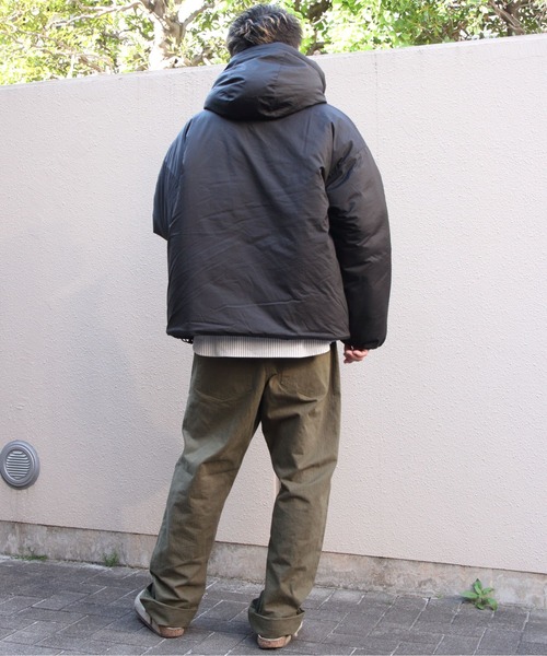 DANTON（ダントン）の「DANTON/ダントン　パーテックスフーデッドジャケット　PERTEX　HOODED JACKET　DT-A0811 PRD（ブルゾン・メンズ・グレー/ブラック・M/S/L）」の10枚目の写真