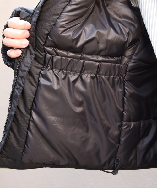 DANTON（ダントン）の「DANTON/ダントン　パーテックスフーデッドジャケット　PERTEX　HOODED JACKET　DT-A0811 PRD（ブルゾン・メンズ・グレー/ブラック・M/S/L）」の4枚目の写真