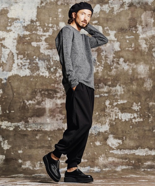 Jih Nunc(ジーヌンク)の「mp15201- 起毛TRバルーンリブパンツ(JIH-R1195)(その他パンツ・メンズ・ブラック/グレー/ネイビー・M/S/L)」の7枚目の写真
