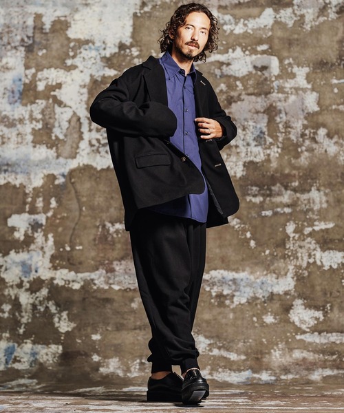 Jih Nunc(ジーヌンク)の「mp15201- 起毛TRバルーンリブパンツ(JIH-R1195)(その他パンツ・メンズ・ブラック/グレー/ネイビー・M/S/L)」の9枚目の写真