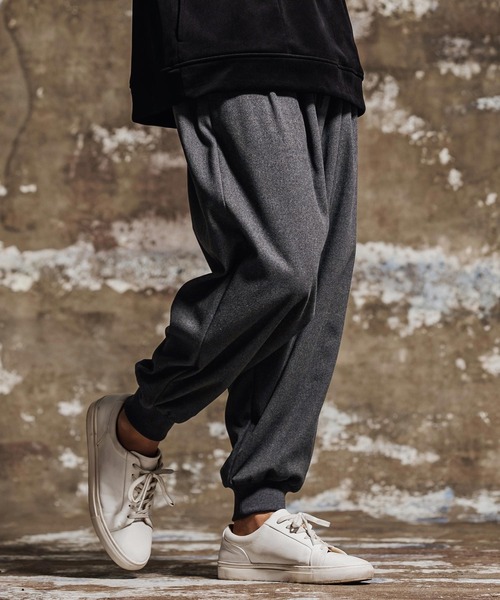 Jih Nunc(ジーヌンク)の「mp15201- 起毛TRバルーンリブパンツ(JIH-R1195)(その他パンツ・メンズ・ブラック/グレー/ネイビー・M/S/L)」の10枚目の写真