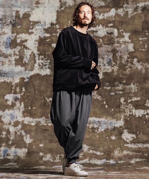 Jih Nunc(ジーヌンク)の「mp15201- 起毛TRバルーンリブパンツ(JIH-R1195)(その他パンツ・メンズ・ブラック/グレー/ネイビー・M/S/L)」の12枚目の写真