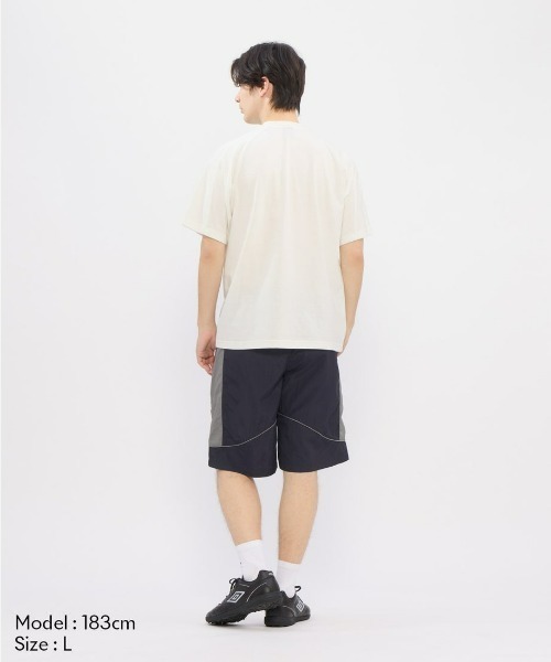 UMBRO(アンブロ)の「umbro/アンブロ 【EC別注】オーバーサイズワンポイントロゴTシャツ(Tシャツ/カットソー・メンズ・ホワイト/ブラック/ネイビー・S/L/O/M)」の13枚目の写真