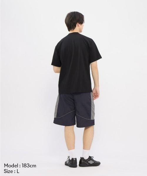 UMBRO(アンブロ)の「umbro/アンブロ 【EC別注】オーバーサイズワンポイントロゴTシャツ(Tシャツ/カットソー・メンズ・ホワイト/ブラック/ネイビー・S/L/O/M)」の18枚目の写真