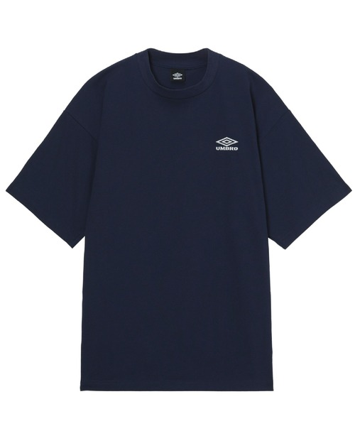 UMBRO(アンブロ)の「umbro/アンブロ 【EC別注】オーバーサイズワンポイントロゴTシャツ(Tシャツ/カットソー・メンズ・ホワイト/ブラック/ネイビー・S/L/O/M)」の4枚目の写真