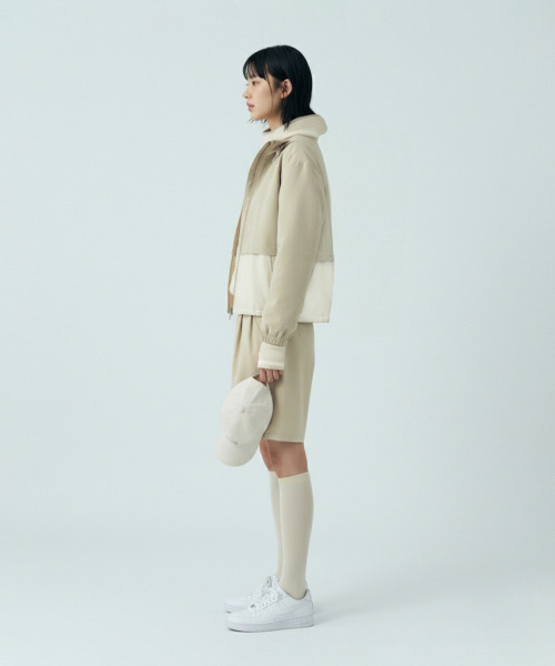 SLOUPLAY(スロープレイ)の「ピンタックバミューダショーツ(ベージュ)(その他パンツ・レディース・その他・FREE/LARGE)」の3枚目の写真