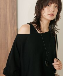 RIVE DROITE | 【A・MONN】cropped KNIT(ニット/セーター)