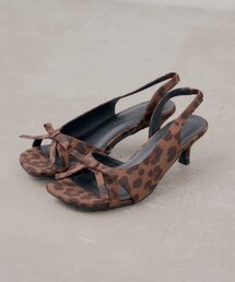 【SALON  by Chico】アシメカットリボンミュール
