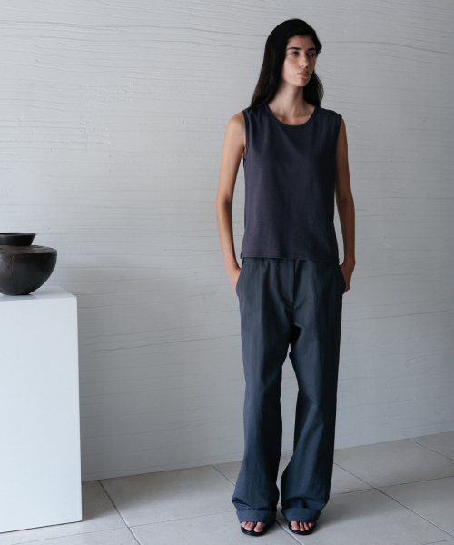BLANKROOM HER(ブランクルームウーマン)の「ネイチャーシードトップ_NAVY(Tシャツ/カットソー・レディース・その他・ONE)」の1枚目の写真