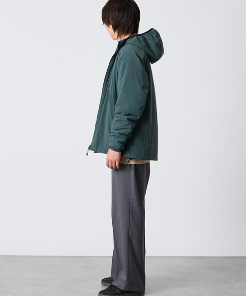 MIZUNO（ミズノ　）の「【WEB先行予約】[MIZUNO/ミズノ] 別注 インサレーションフードジャケット（ブルゾン・レディース・グリーン/ブラック・S/M/L/XL）」の4枚目の写真