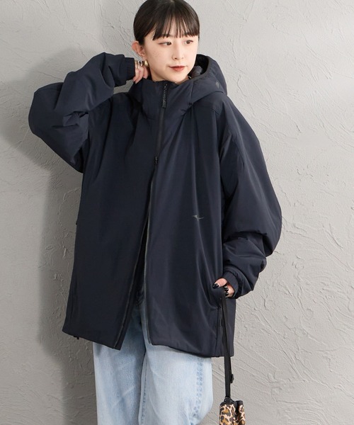 MIZUNO（ミズノ　）の「【WEB先行予約】[MIZUNO/ミズノ] 別注 インサレーションフードジャケット（ブルゾン・レディース・グリーン/ブラック・S/M/L/XL）」の20枚目の写真