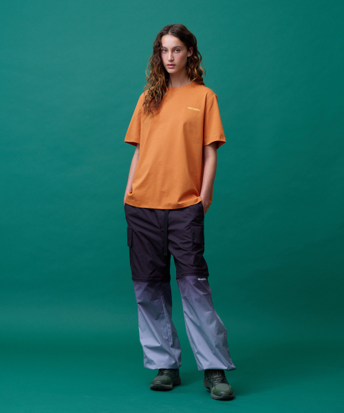 MENASOO（ミナス）の「Sorona No Rush T Shirt (Basic Fit)_Orange（Tシャツ/カットソー・レディース・オレンジ・S/L/2XL）」の2枚目の写真