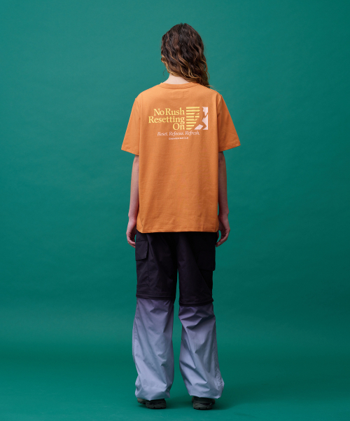 MENASOO（ミナス）の「Sorona No Rush T Shirt (Basic Fit)_Orange（Tシャツ/カットソー・レディース・オレンジ・S/L/2XL）」の7枚目の写真