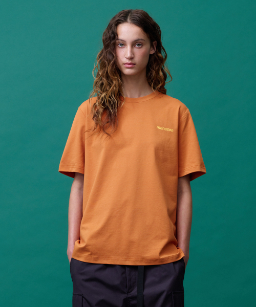 MENASOO（ミナス）の「Sorona No Rush T Shirt (Basic Fit)_Orange（Tシャツ/カットソー・レディース・オレンジ・S/L/2XL）」の8枚目の写真