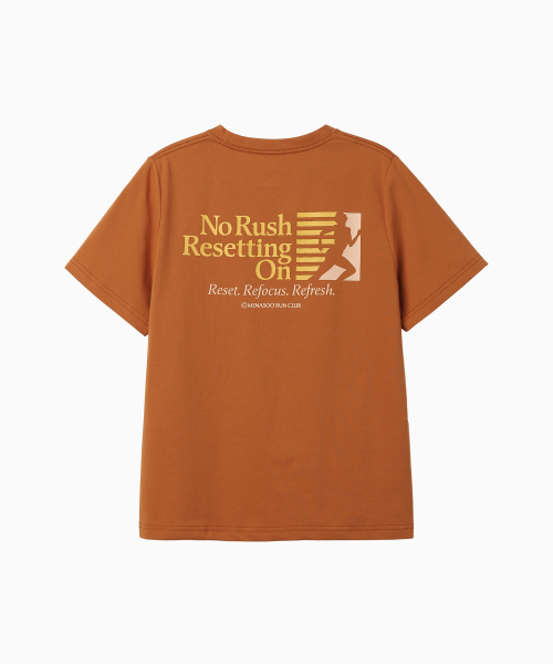 MENASOO（ミナス）の「Sorona No Rush T Shirt (Basic Fit)_Orange（Tシャツ/カットソー・レディース・オレンジ・S/L/2XL）」の13枚目の写真