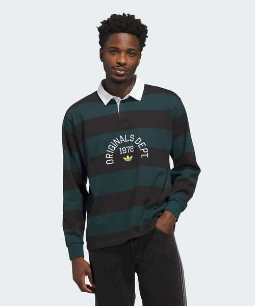 adidas｜アディダスのポロシャツ（ボーダー柄）通販 - ZOZOTOWN