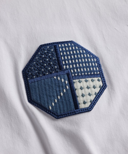 FDMTL(ファンダメンタル)の「FDMTL/ファンダメンタル/OCTA TEE(Tシャツ/カットソー・メンズ・ホワイト/ネイビー・2/1/4/3)」の4枚目の写真