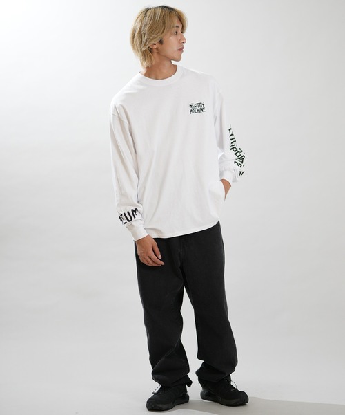 TOY MACHINE(トイ マシーン)の「TOY MACHINE/トイマシーン バックプリント ロンT MTMFGLT3(Tシャツ/カットソー・メンズ・オレンジ/ホワイト/ブラック・M/L/XL)」の6枚目の写真