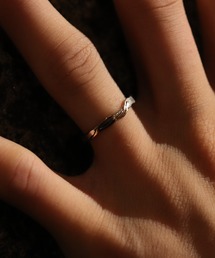 D-LAND accessories（ディーランドアクセサリー）の「【ZOZOTOWN 限定】Silver925 Twist Wave Ring/シルバー925 ツイストウェーブリング 指輪（リング）」