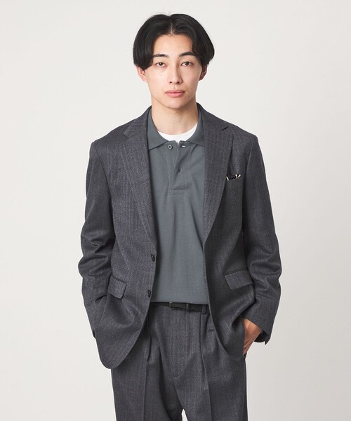 BROOKS BROTHERS(ブルックスブラザーズ)の「【別注】<Brooks Brothers>GLR カノコ ポロシャツ(ポロシャツ・メンズ・ダークブラウン/ダークグレー/ブラック・M/S/L)」の7枚目の写真