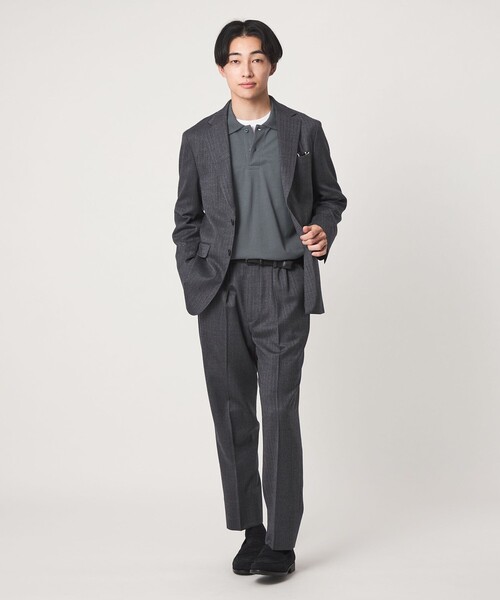 BROOKS BROTHERS(ブルックスブラザーズ)の「【別注】<Brooks Brothers>GLR カノコ ポロシャツ(ポロシャツ・メンズ・ダークブラウン/ダークグレー/ブラック・M/S/L)」の8枚目の写真