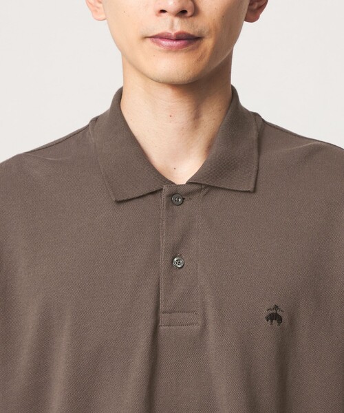 BROOKS BROTHERS(ブルックスブラザーズ)の「【別注】<Brooks Brothers>GLR カノコ ポロシャツ(ポロシャツ・メンズ・ダークブラウン/ダークグレー/ブラック・M/S/L)」の18枚目の写真