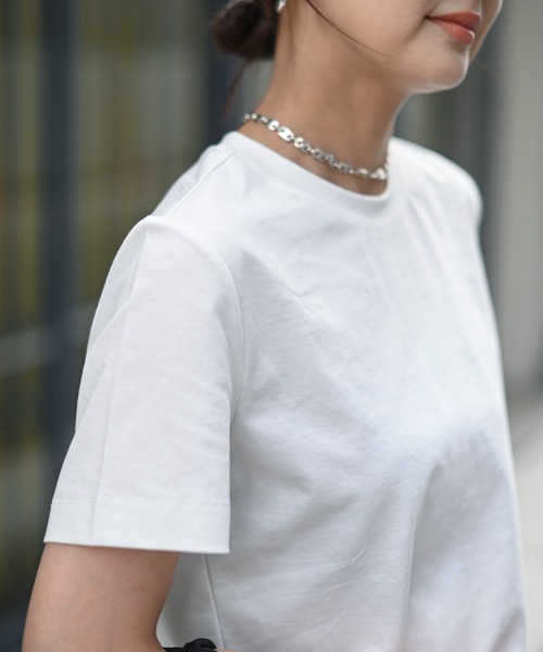 Marient(マリエント)の「バックオープンラウンドTEE(Tシャツ/カットソー・レディース・ホワイト・FREE)」の13枚目の写真