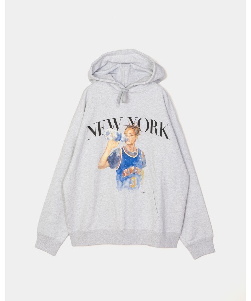 APPLEBUM(アップルバム)の「“New York” Hoodie(パーカー・メンズ・アッシュ・XX-LARGE/X-LARGE/LARGE/MEDIUM)」の1枚目の写真